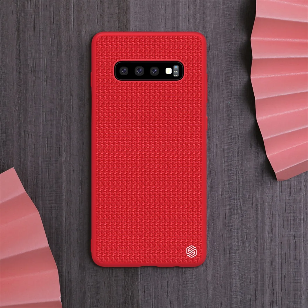 Для Samsung Galaxy S20 Ultra + 5G S10 Plus S10E чехол NILLKIN текстурированное нейлоновое волокно