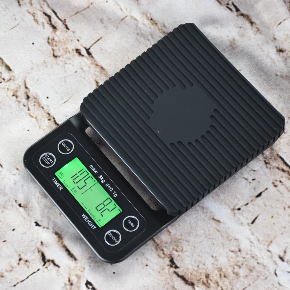 Цифровые Мини весы с таймером 3 кг 0 1 г|coffee scale|digital coffee scalekitchen digital weight |