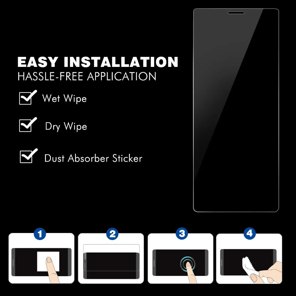Закаленное стекло для SONY Xperia 10 PLUS X10 + Защитная пленка экрана L1 L2 L3 прозрачная