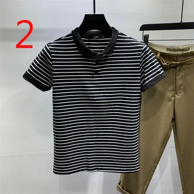 

Men's tight-fitting Korean ice silk T-shirt summer thin section round neck knitted half-sleeved tight short sleeves
