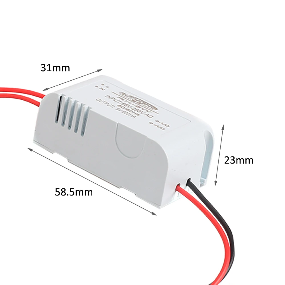 Преобразователь напряжения 5 Вт 110 В переменного тока в постоянный ток 9 В/12 В/24