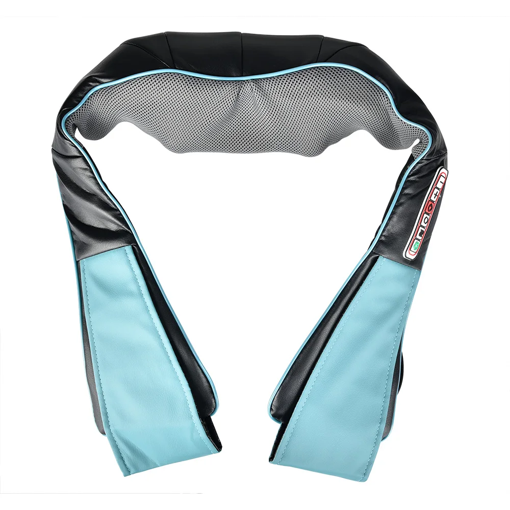 Multifunction Neck Massager Acupuncture Kneading Shoulder Massage Tool Infrared Body Health Care Equipment Car Home relieve pain | Красота и