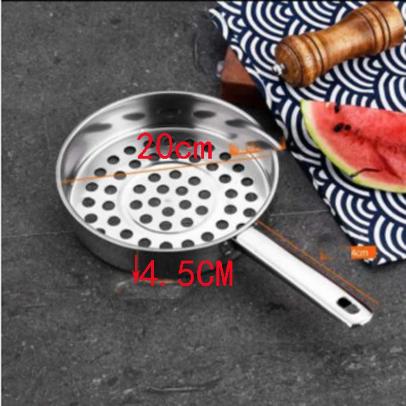 Нержавеющая сталь с ручкой морепродукты мясо лапша большой протекающий ковшовый