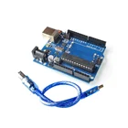 Чип UNO R3 ATMEGA16U2 + MEGA328P для платы разработки Arduino UNO R3 + USB-кабель, 10 шт.