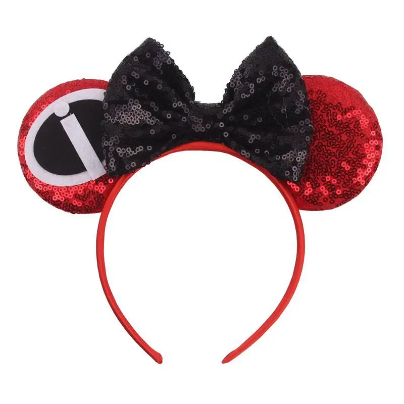 Новые милые банты для девочек уши Минни Маус повязка на голову аксессуары волос