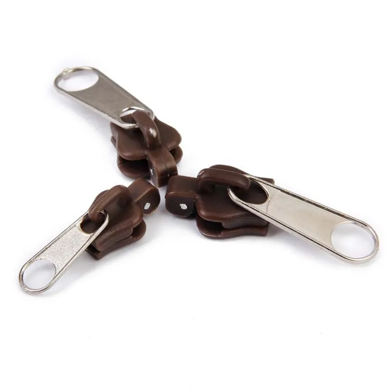 3 pcs Zipper Sliders Pulling Pullers Replace DIY Kit Repair | Дом и сад