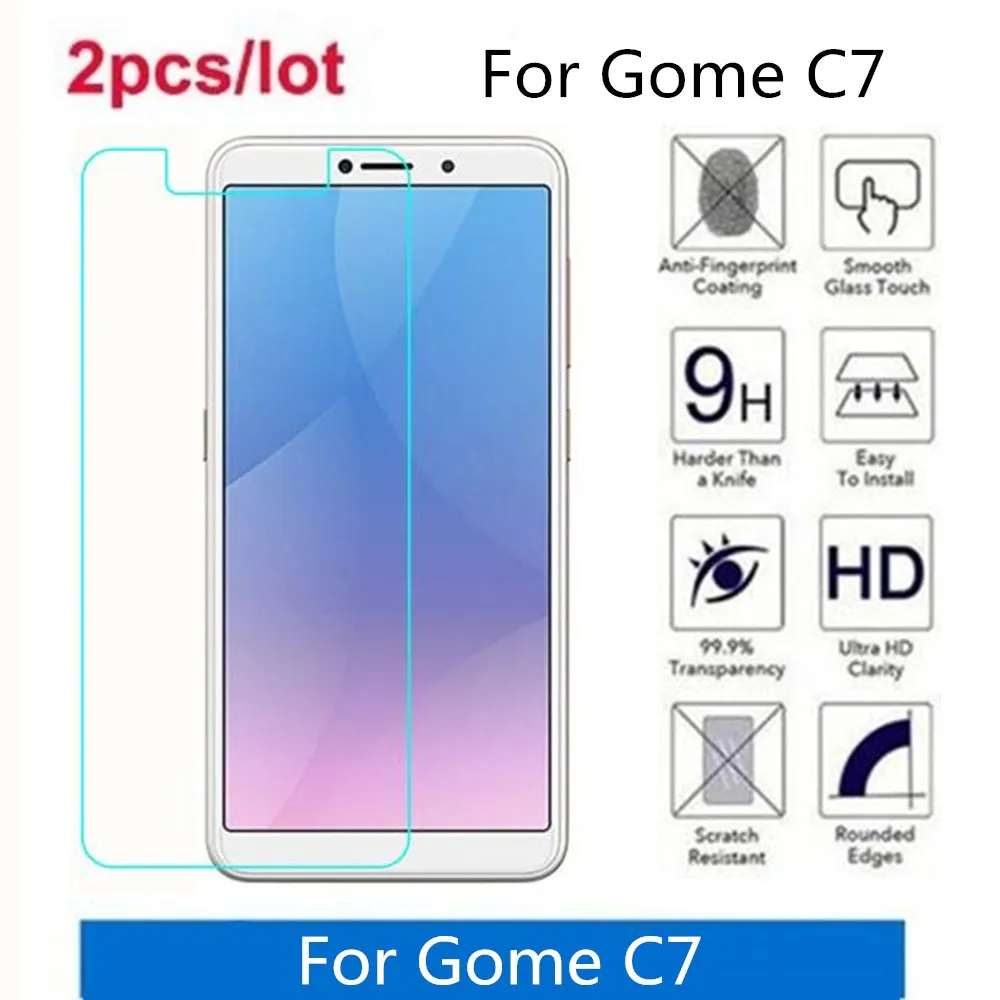 Закаленное стекло для Gome C7 2.5D Premium Защитная пленка экрана защитная | Мобильные