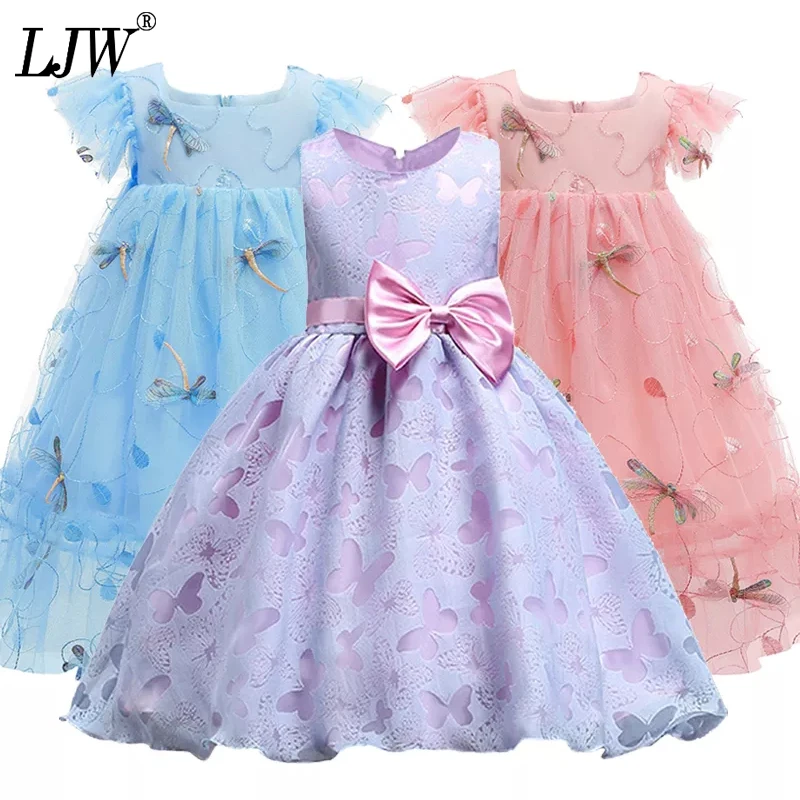 Для маленьких девочек платье на день рождения легкое для вечеринки детское