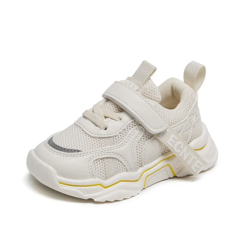 

2021 Autumn Children Sport Shoes Breathable Knitting Boys Sneakers Light Hook Kids Running Shoes Baby Casual Canvas Shoes