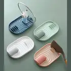 Держатель крышки сковороды поддерживает крышку кастрюли Лопата полка для хранения Подставка для кухни удобные инструменты Органайзер для аксессуаров