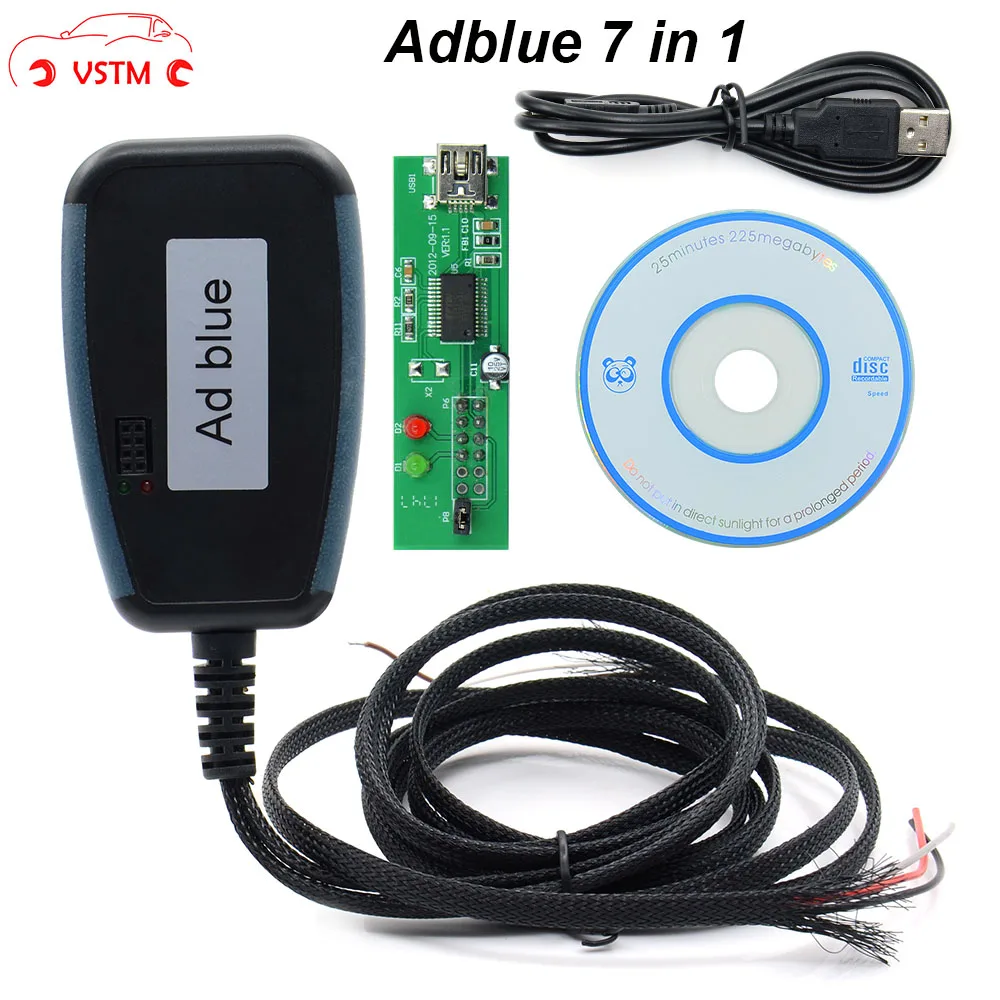 

Adblue Emulator 7 in 1 Remove Truck Diagnostic Tool for multi brand cars with Adapter for EURO 4/5 Hot Sale