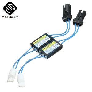 12 В светодиодный индикатор предупреждения декодер компенсатора 501 T10 W5W NO Canbus OCB, нагрузочный резистор постоянного тока 12 В (жесткий чехол)