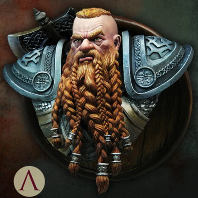 1/10 Khalgrim Смола Модель бюст GK Тема фильма научной фантастики несобранный и