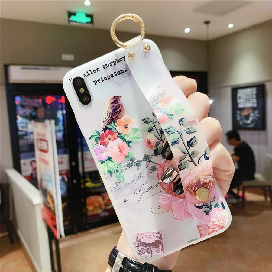 12 мини-чехол на запястье для Iphone 11 Pro XS Max X XR 8 7 6S Plus SE 2020 прозрачный мягкий чехол из