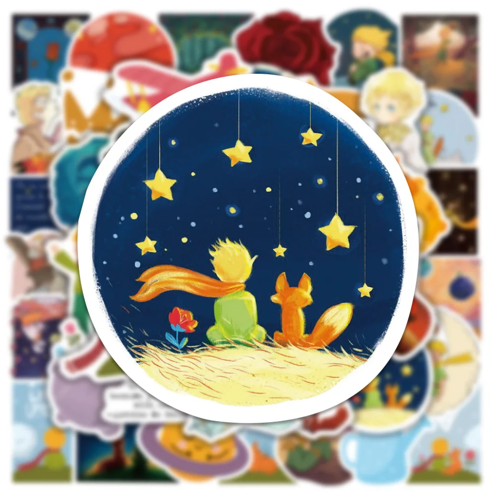 10/30/50 шт. Милые наклейки Le Petit Prince эстетические DIY ноутбук телефон Скрапбукинг