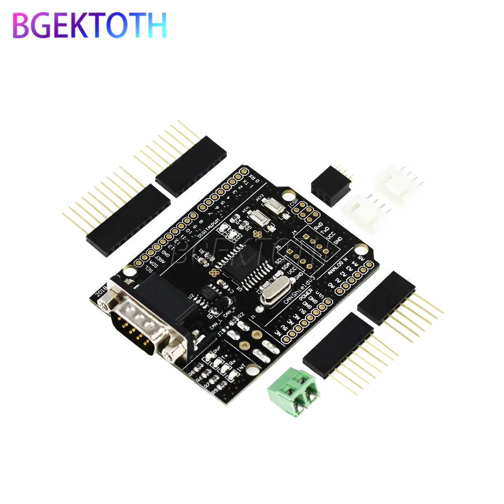 MCP2515 CAN шина Защитная плата модуля фоторазъем Стандартный UART IIC SPI светодиодный