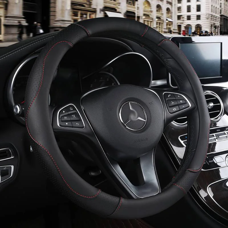 Крышка рулевого колеса автомобиля авто аксессуары для интерьера mazda CX-3 CX-5 CX-7 2 3 bk