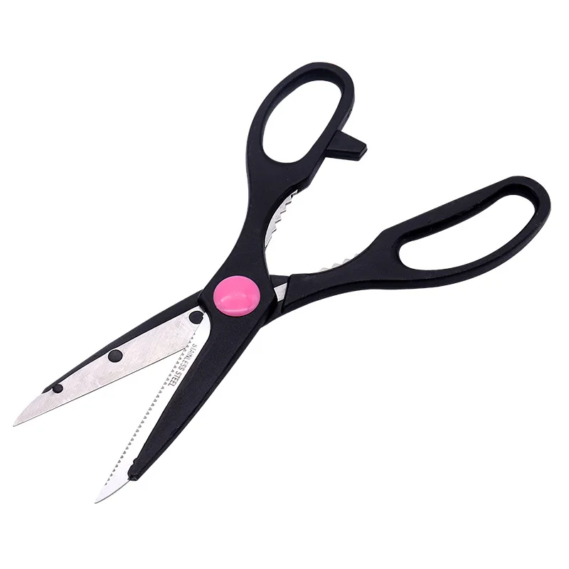 1 шт. Многофункциональные кухонные ножницы из нержавеющей стали инструмент для