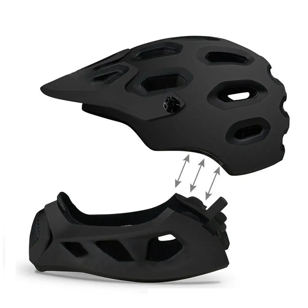 

Adult Full Face Motorcycle Off-Road MTB Cross-country Bicycle Extreme Sports Safety Head Protective Helmet for Cycling Equipment
