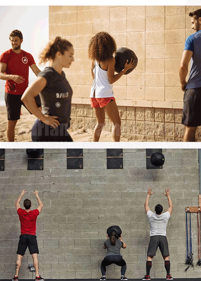 35см Кроссфит Медицинский Мяч Medicine Ball Пустые Медицина Мяч Настенные Шары Упражнение Гиря Фитнес-Здание Мышц ГИМНАСТИЧЕСКИЙ ЗАЛ