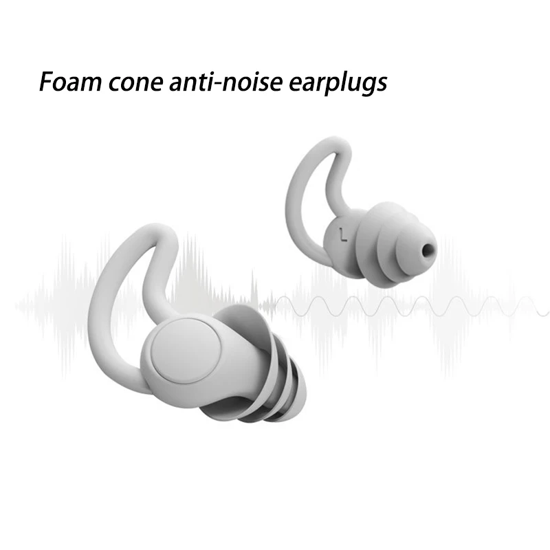 

Ear Plugs Comfortable Tapered Travel Sleep Prevention Earplugs Soft Foam Insulation Sleep Sound Ear Protection earmuffs