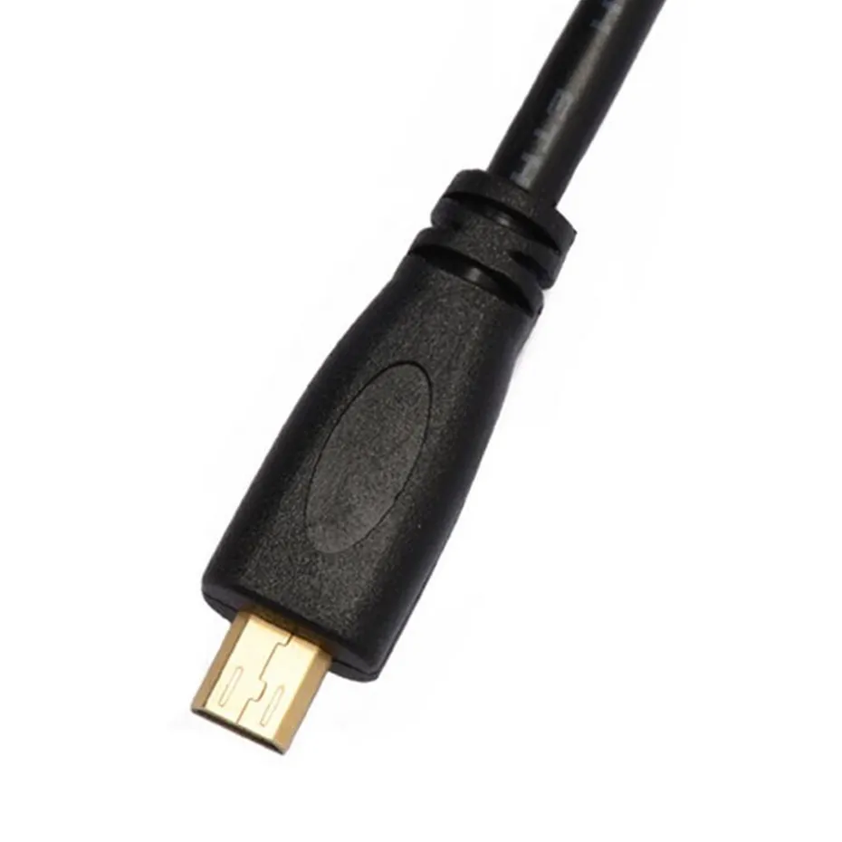 

Micro HDMI-compatible to HDTV Cable 1M 2m 3m 5m 3D 4K Male-Male High Premium Gold-plated HD Adapter for Tablet HDTV Camera PC