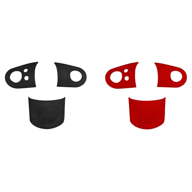 

Car Steering Wheel Button Cover Tirm Decor Sticker for BMW Mini Cooper R55 R56 R57 2007-2013 Suede
