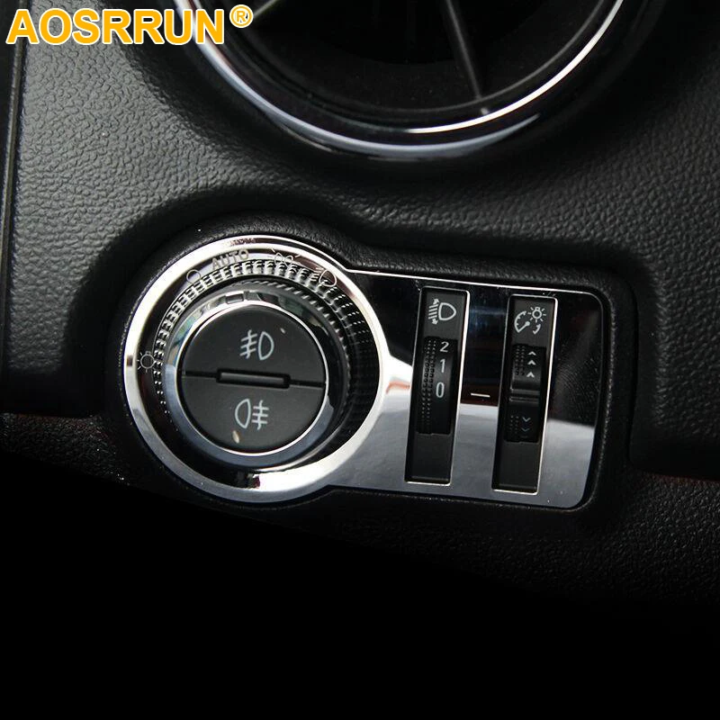 Крышка переключателя фары из нержавеющей стали для Chevrolet cruze 2009 2010 2011 2012 2013 j300