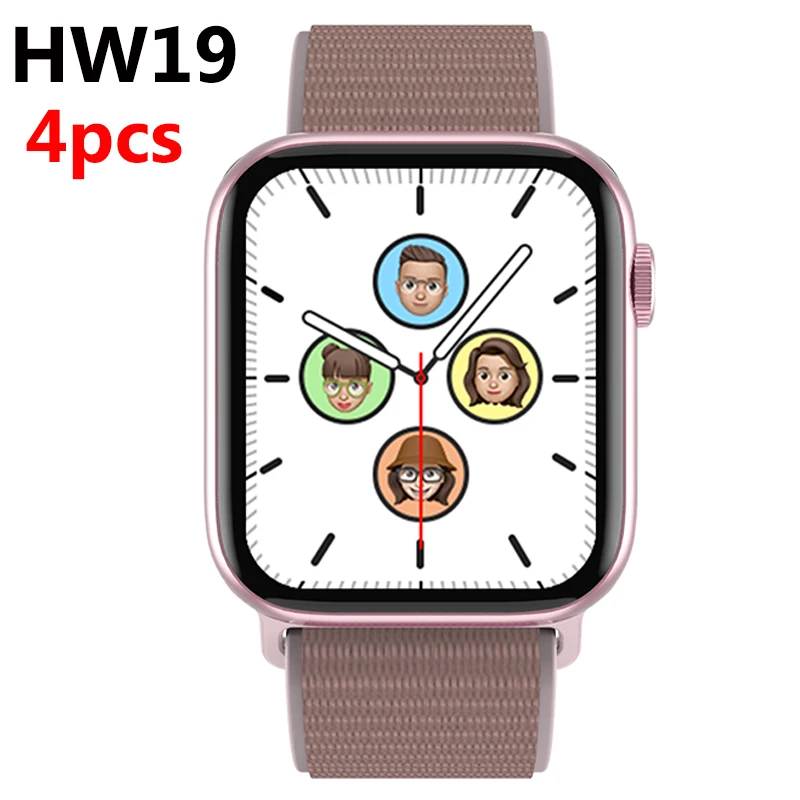 

4 шт., умные часы HW19 Smartwatch pk W46 iWO 13 W66 HW22 HW16 W55