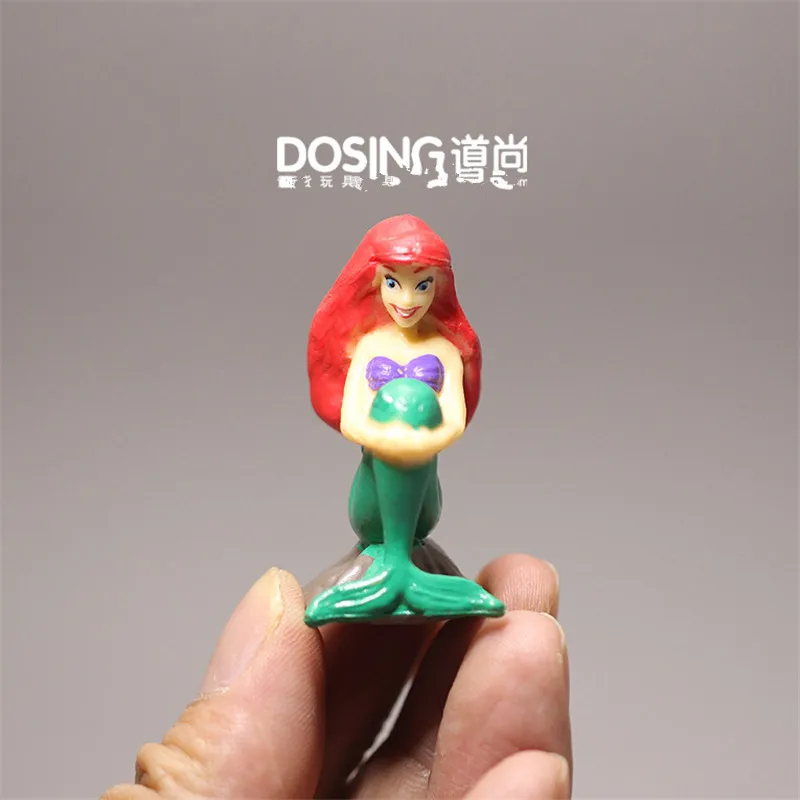 

25piece 4.5cm Classic The Little Mermaid Ariel princess action Figure Collectible microlandschaft Model Toy