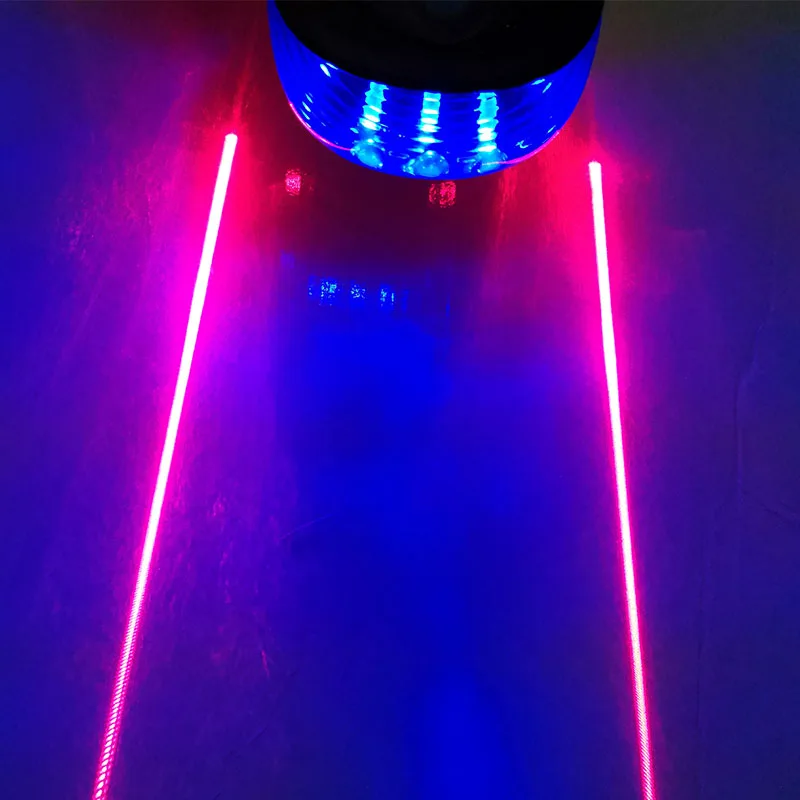 Bicycle Cycling Lights 5 LED 2 Lasers Bike Light Safe Taillight Night Rear Flashlight MTB Tail | Спорт и развлечения
