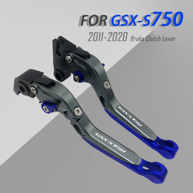 

GSXS750 для SUZUKI GSX-S750 GSX-S 750 2011-2020 2019 2018 2017 Мотоцикл с ЧПУ Регулируемые складные выдвижной сцепные рычаги