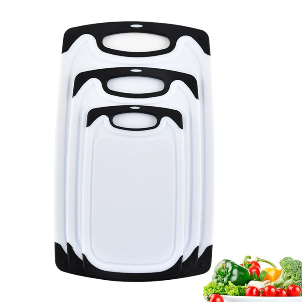 

1Pcs Multi-functional Cutting Board Household Small Chopping Board With Anti-leakage Edge Kitchen Professional Tool