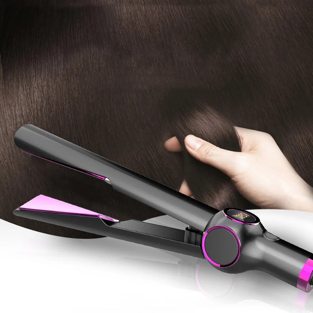 

Pro Hair Straightener Set Electric Curling Iron Hair Splint Hair Styling Tool with Gloves Not Hurt Hair EU for Wet/Dry Hair