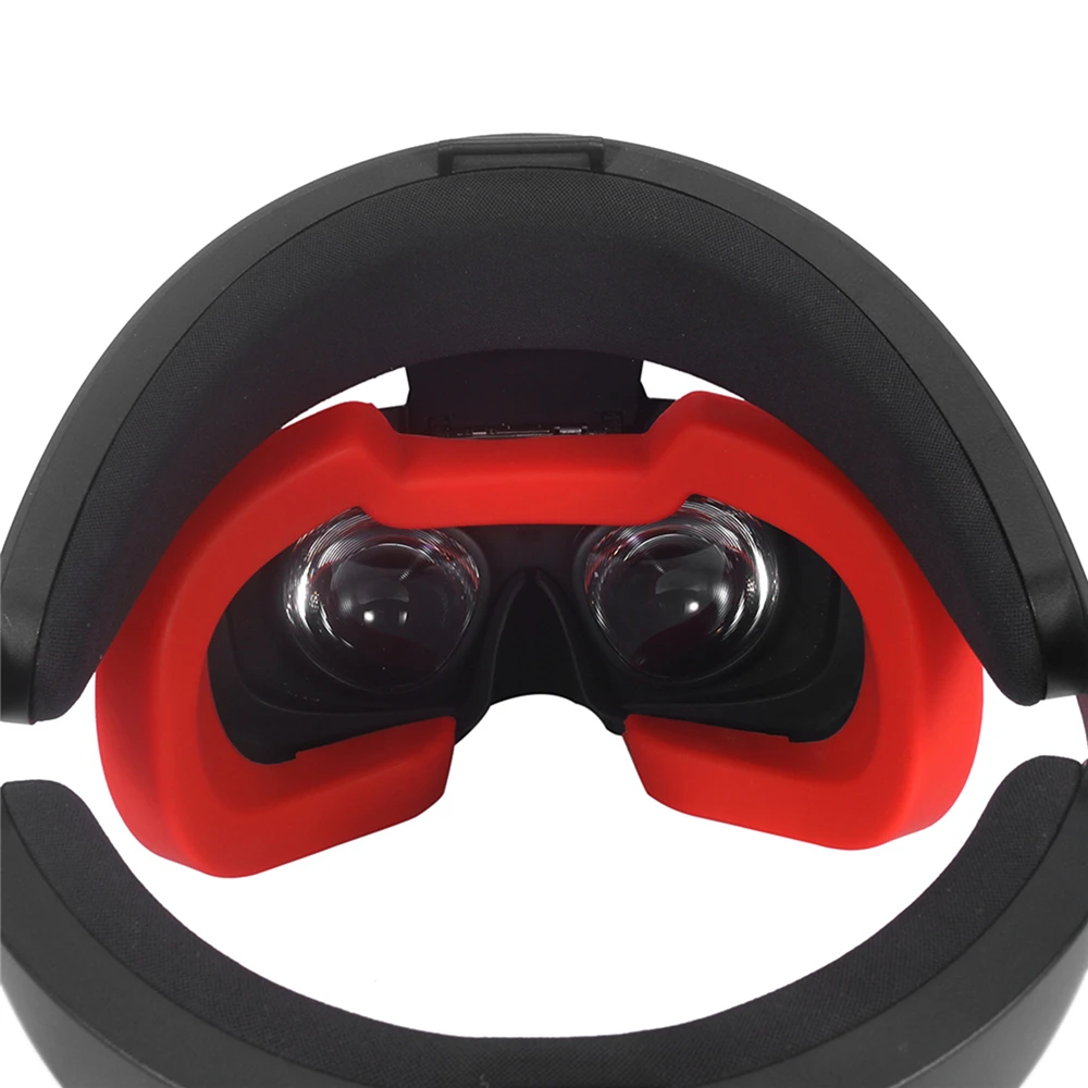 Мягкая силиконовая маска для глаз Накладка для Oculus Rift S VR гарнитура дышащий светильник блокирующая маска для лица покрытие для глаз для Oculus Rift S