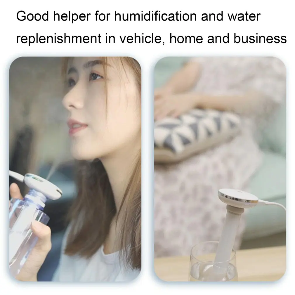 Увлажнитель воздуха ультразвуковой с USB-разъемом и очистителем |