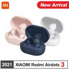 Оригинальная беспроводная гарнитура Xiaomi Redmi AirDots 3, TWS Mi, Bluetooth 5,2, наушники с автоподключением, чип Qualcomm, сенсорное управление Xiaomi