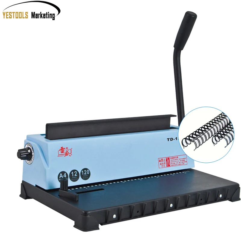 Большие размеры 34 квадратное отверстие машина для проволочного бандажа TD 130