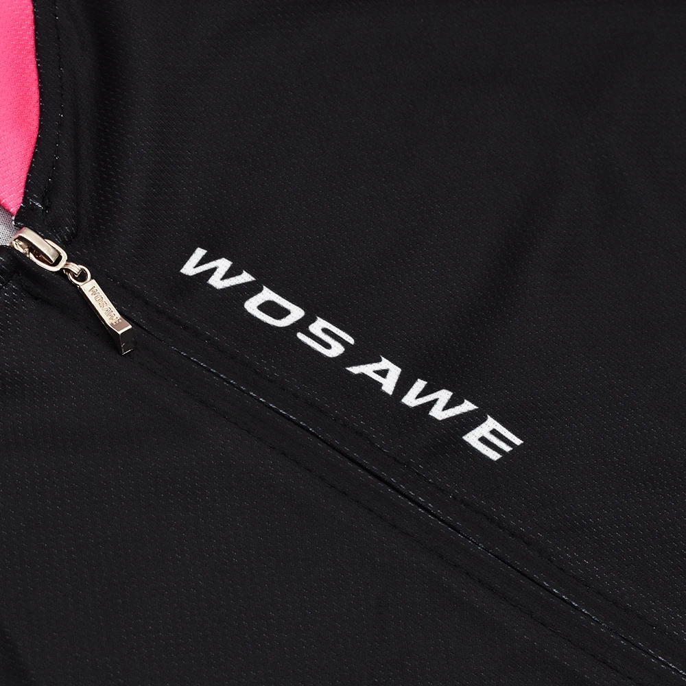 WOSAWE Летняя женская футболка с коротким рукавом для горного велосипеда дышащая