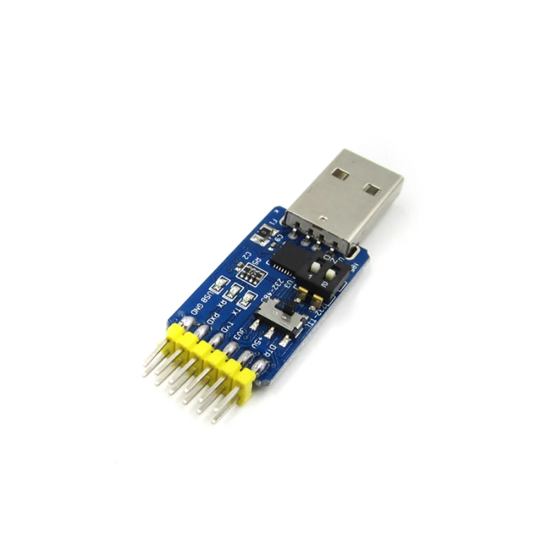 1 шт. USB CP2102 для ttl RS232/RS485 Многофункциональный конвертирующий модуль 6 в 1|Модули