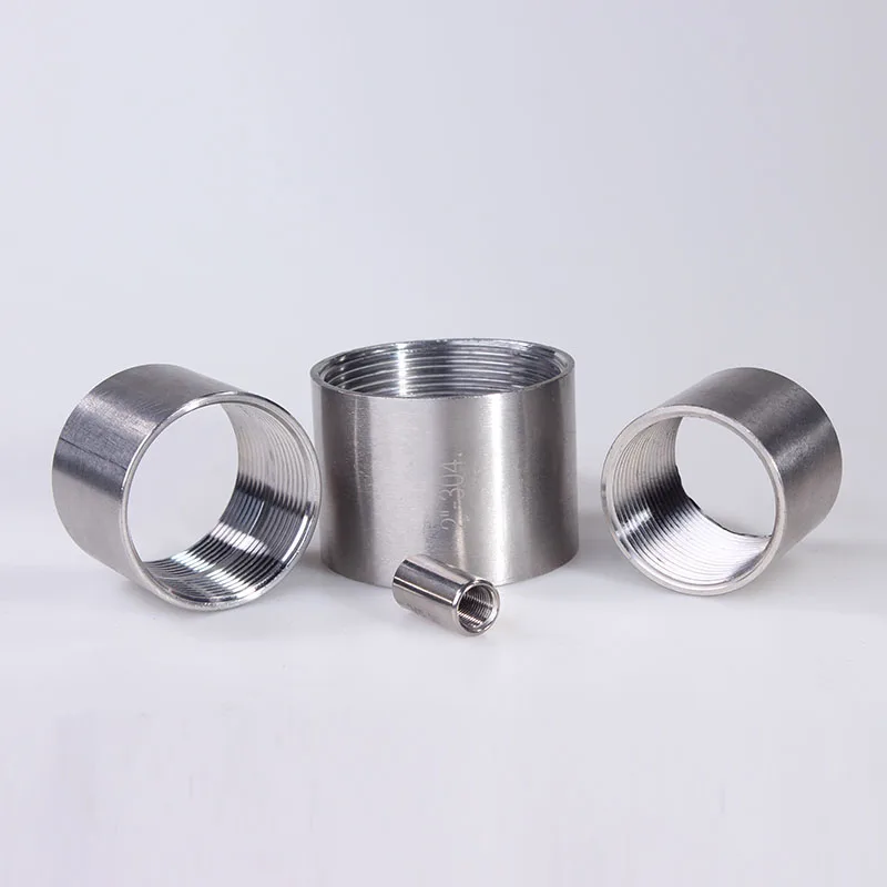 Water connection Adpater 1/8&quot 1/4&quot 3/8&quot 1/2&quot 3/4&quot 1&quot 1-1/4&quot 1-1/2&quot Female Threaded Pipe Fittings Stainless Steel