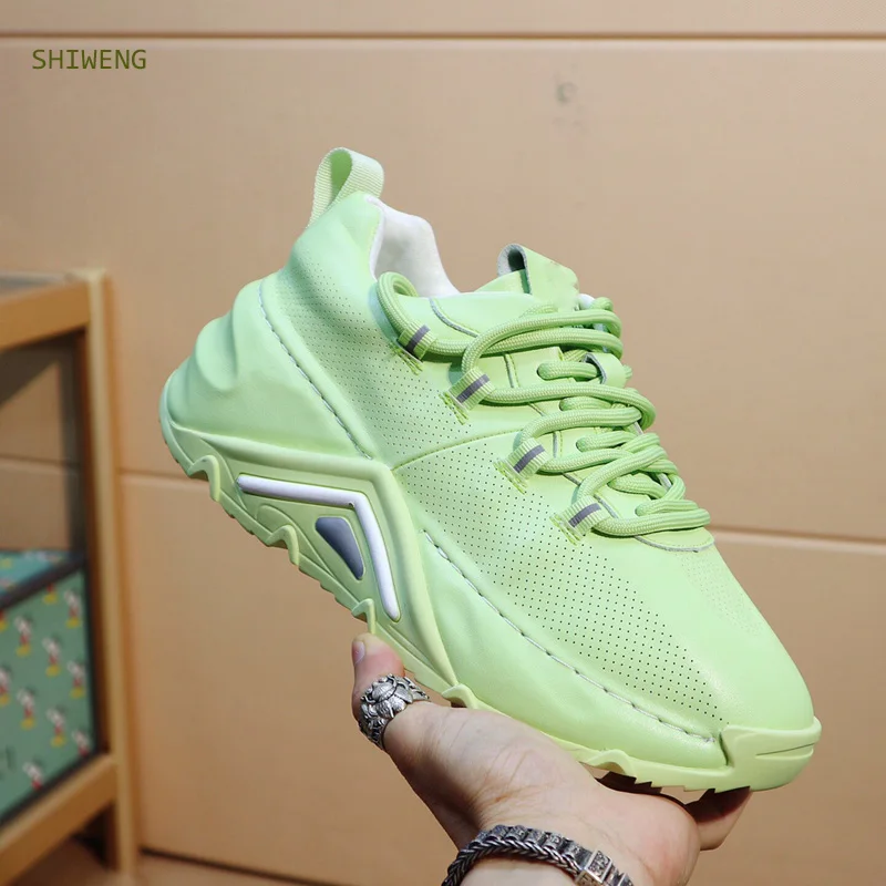 

Мужские кроссовки с вулканизированной подошвой, темно-синие удобные кроссовки на платформе, повседневная обувь для бега, на осень 2021