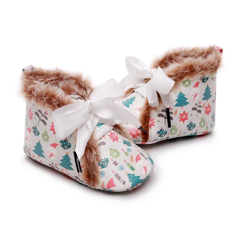 Детские зимние теплые Нескользящие повседневные ботинки с принтом динозавра из