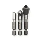 Подшипник со стальным зенкером сверло Буровое для зачистки Chamfering силовой инструмент для резки высокого качества 3 шт.