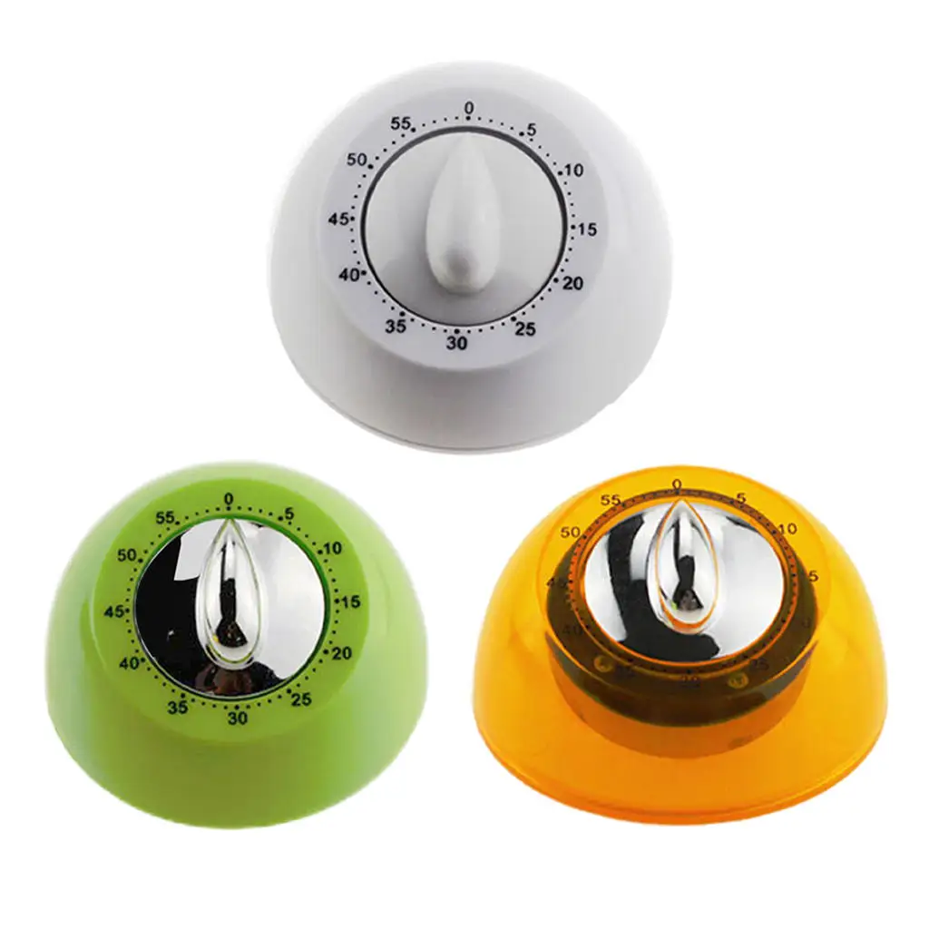 

Mechanical Cooking Timer, Lound Rings Reminder, Count Down 60-Minute Egg Timer for Baking Sports Cooking Salon Time Management