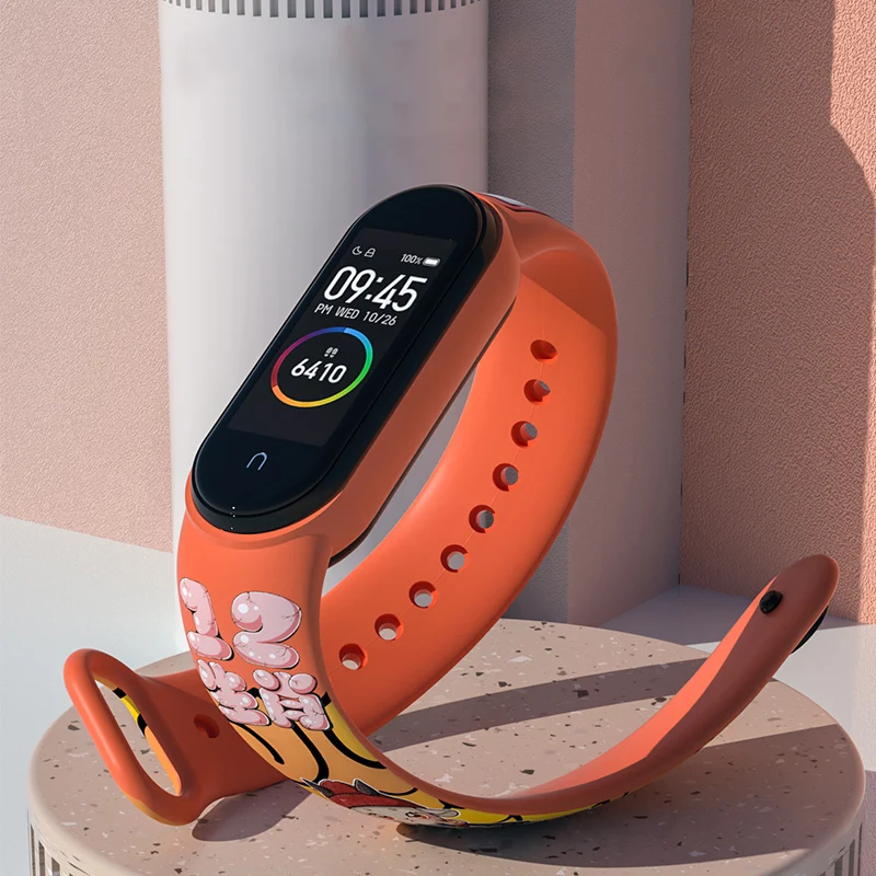 Сменный ремешок для смарт-часов xiaomi mi Band 5 band nfc | Наручные часы