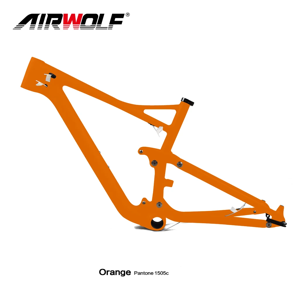 

AIRWOLF Boost Carbon Frame 29er MTB Supension Frameset Travel 122mm TA148/142 T1000 Carbon Mountain Bicycle Frame 15 17 19 inch