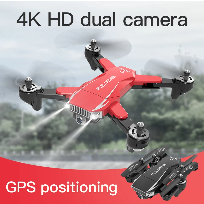

2021 NEW F6 Drone GPS 4K 5G WiFi Live Video FPV Quadrotor Flight 25 Minutes Rc Distance 1000m Drone HD Wide-Angle Dual Camera