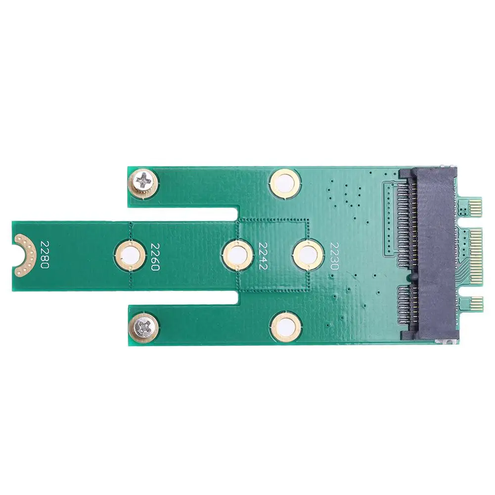 NGFF M.2 B + M ключ к mSATA Mini PCI-E PCI-Express SATA 3 0 SSD папа конвертер адаптер карты для 2242/2260/2280 m2