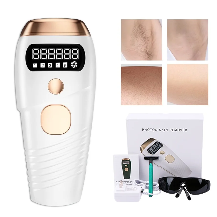 

999900 Flashes Laser Epilator Permanent IPL Flawless Hair Removal Painless Electric Epilator Laser Machine Dropshipping